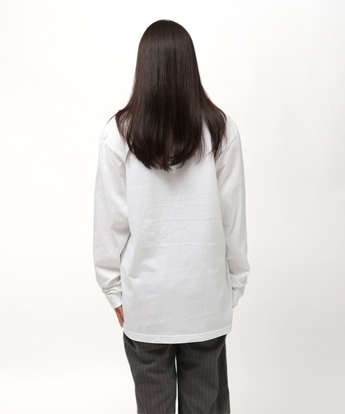 MFC STORE(エムエフシーストア)の「MFC STORE THE FARCICAL THREE L/S TEE(Tシャツ/カットソー・メンズ・ブルー系その他/ホワイト/ピンク系・S/M/L/XL)」の9枚目の写真