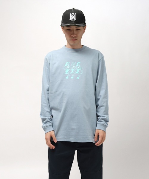 MFC STORE(エムエフシーストア)の「MFC STORE THE FARCICAL THREE L/S TEE(Tシャツ/カットソー・メンズ・ブルー系その他/ホワイト/ピンク系・S/M/L/XL)」の20枚目の写真