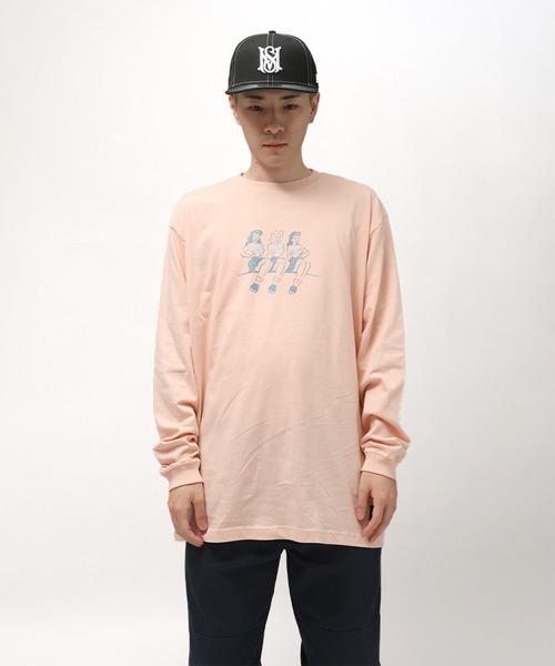 MFC STORE(エムエフシーストア)の「MFC STORE THE FARCICAL THREE L/S TEE(Tシャツ/カットソー・メンズ・ブルー系その他/ホワイト/ピンク系・S/M/L/XL)」の16枚目の写真