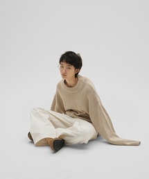 TODAYFUL | Roundhem Linen Knit(ニット/セーター)