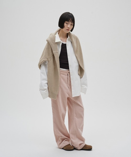 TODAYFUL（トゥデイフル）の「Roundhem Linen Knit（ニット/セーター・レディース・ブラック/ナチュラル・FREE）」の3枚目の写真