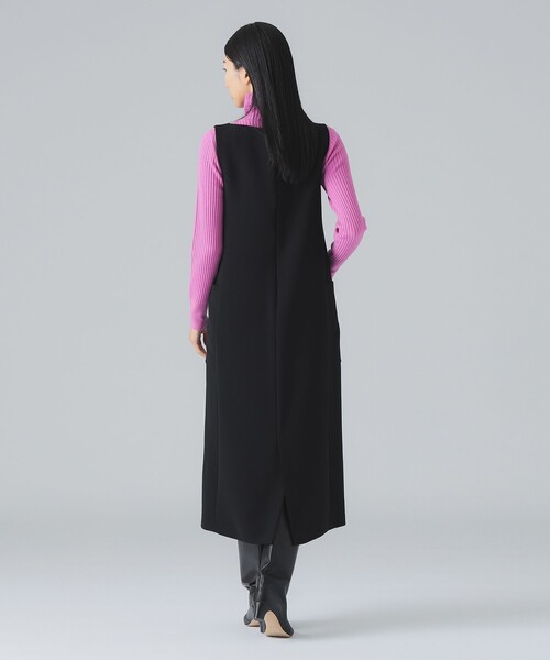 EFFE BEAMS（エッフェビームス）の「ボートネック ワンピース（ワンピース・レディース・ブラック/ブラウン・38/36）」の5枚目の写真