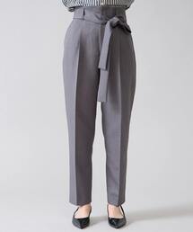 TIARA（ティアラ）の「タックハイウエストパンツ（その他パンツ）」