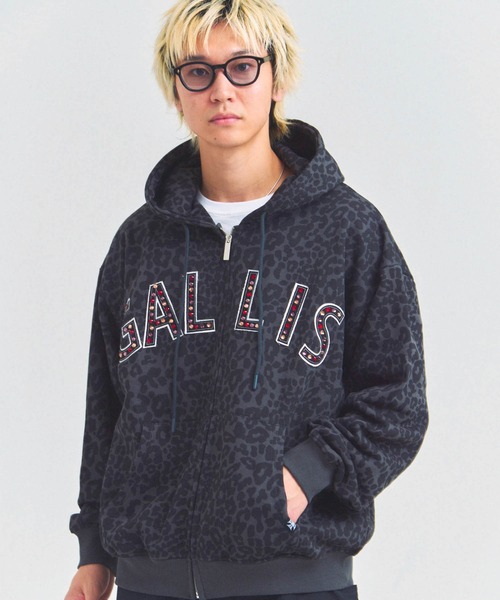 セール】GA STONE 柄ZIP HOODIE（パーカー）｜GALLIS ADDICTION