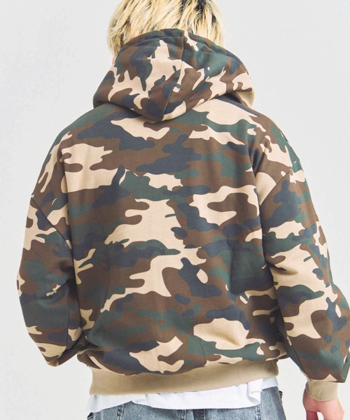 GALLIS ADDICTION（ガリスアディクション）の「GA STONE 柄ZIP HOODIE（パーカー・メンズ・レオパード/カモフラージュ・L/M）」の7枚目の写真