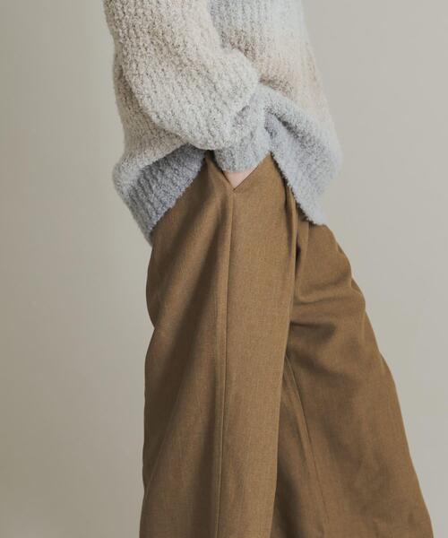 SENSE OF PLACE by URBAN RESEARCH（センスオブプレイスバイアーバンリサーチ）の「ウールタッチストライプワイドフレアパンツ（その他パンツ・メンズ・ブラック/グレー/ブラウン・MEDIUM/LARGE）」の13枚目の写真