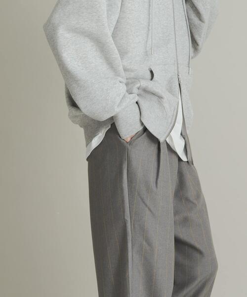 セール】ウールタッチストライプワイドフレアパンツ（その他パンツ