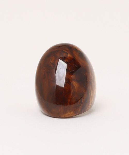 Fun & Daily（ファンアンドデイリー）の「F&D : アクリルボリュームリング（リング・レディース・ホワイト系その他/ブルー/グリーン/ブラウン・FREE）」の6枚目の写真