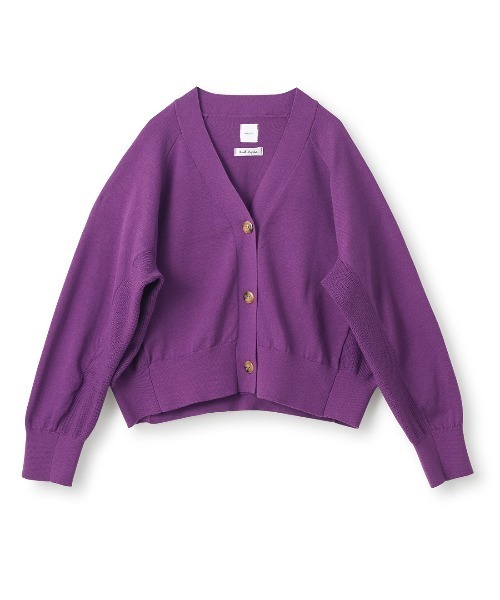 and myera（アンド マイラ）の「ａｎｄ　ｍｙｅｒａ　ドルマンスリーブカーディガン（カーディガン/ボレロ・レディース・パープル・M/L/S）」の10枚目の写真