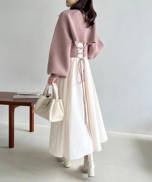 セール】マルチウェイニットセットワンピース（ワンピース）｜one