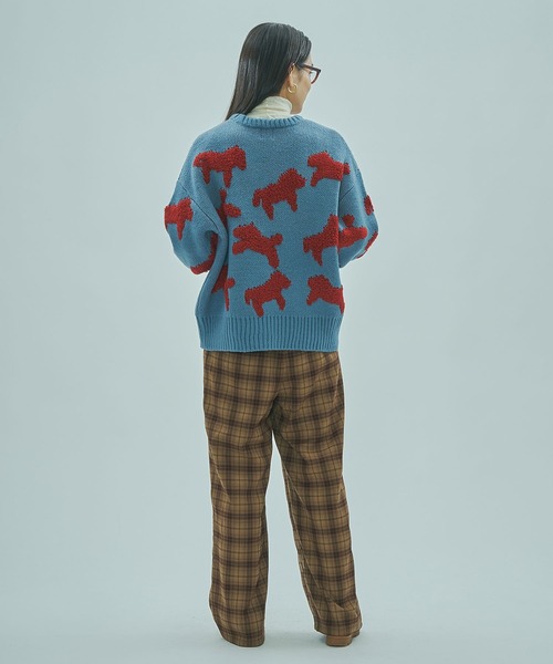 ROSE BUD（ローズバッド）の「CHECK EASY PANTS（その他パンツ・レディース・ブラック/ブラウン・ONE SIZE）」の20枚目の写真