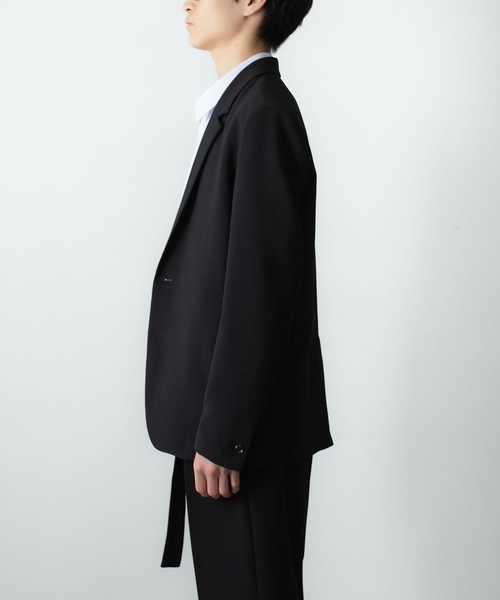 ATTACHMENT（アタッチメント）の「PE ストレッチ ダブルクロス 2B JKT / PE STRETCH DOUBLE CLOTH 2B JKT（テーラードジャケット・メンズ・ライトグレー/ダークブラウン/ブラック・1/3/2/4）」の20枚目の写真