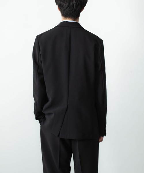 ATTACHMENT（アタッチメント）の「PE ストレッチ ダブルクロス 2B JKT / PE STRETCH DOUBLE CLOTH 2B JKT（テーラードジャケット・メンズ・ライトグレー/ダークブラウン/ブラック・1/3/2/4）」の21枚目の写真