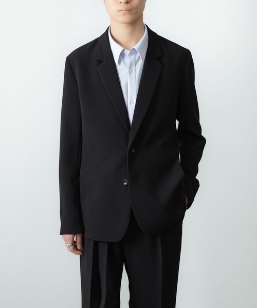 ATTACHMENT（アタッチメント）の「PE ストレッチ ダブルクロス 2B JKT / PE STRETCH DOUBLE CLOTH 2B JKT（テーラードジャケット・メンズ・ライトグレー/ダークブラウン/ブラック・1/3/2/4）」の22枚目の写真