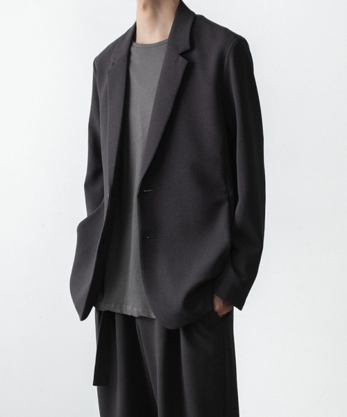 ATTACHMENT(アタッチメント)の「PE ストレッチ ダブルクロス 2B JKT / PE STRETCH DOUBLE CLOTH 2B JKT(テーラードジャケット・メンズ・ライトグレー/ダークブラウン/ブラック・1/3/2/4)」の16枚目の写真