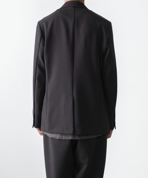 ATTACHMENT(アタッチメント)の「PE ストレッチ ダブルクロス 2B JKT / PE STRETCH DOUBLE CLOTH 2B JKT(テーラードジャケット・メンズ・ライトグレー/ダークブラウン/ブラック・1/3/2/4)」の18枚目の写真