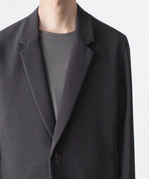 ATTACHMENT(アタッチメント)の「PE ストレッチ ダブルクロス 2B JKT / PE STRETCH DOUBLE CLOTH 2B JKT(テーラードジャケット・メンズ・ライトグレー/ダークブラウン/ブラック・1/3/2/4)」の19枚目の写真