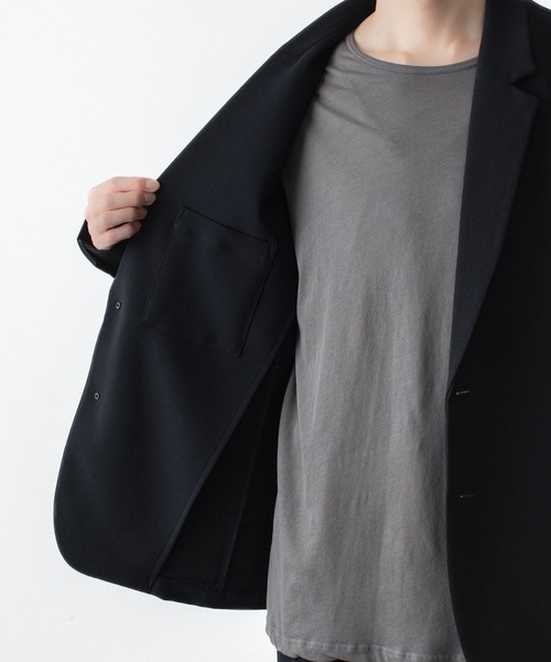 ATTACHMENT(アタッチメント)の「PE ストレッチ ダブルクロス 2B JKT / PE STRETCH DOUBLE CLOTH 2B JKT(テーラードジャケット・メンズ・ライトグレー/ダークブラウン/ブラック・1/3/2/4)」の13枚目の写真