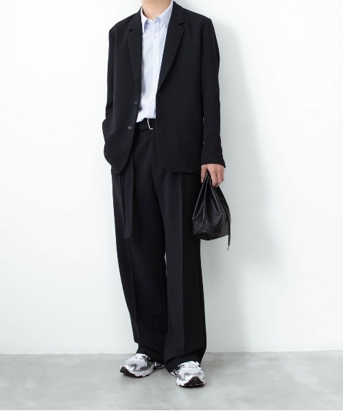 ATTACHMENT（アタッチメント）の「PE ストレッチ ダブルクロス 2B JKT / PE STRETCH DOUBLE CLOTH 2B JKT（テーラードジャケット・メンズ・ライトグレー/ダークブラウン/ブラック・1/3/2/4）」の15枚目の写真