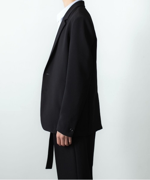 ATTACHMENT（アタッチメント）の「PE ストレッチ ダブルクロス 2B JKT / PE STRETCH DOUBLE CLOTH 2B JKT（テーラードジャケット・メンズ・ライトグレー/ダークブラウン/ブラック・1/3/2/4）」の8枚目の写真