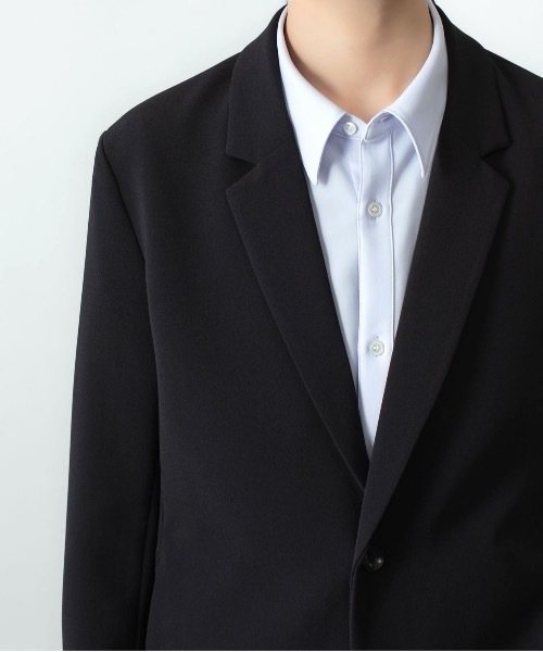 ATTACHMENT（アタッチメント）の「PE ストレッチ ダブルクロス 2B JKT / PE STRETCH DOUBLE CLOTH 2B JKT（テーラードジャケット・メンズ・ライトグレー/ダークブラウン/ブラック・1/3/2/4）」の10枚目の写真