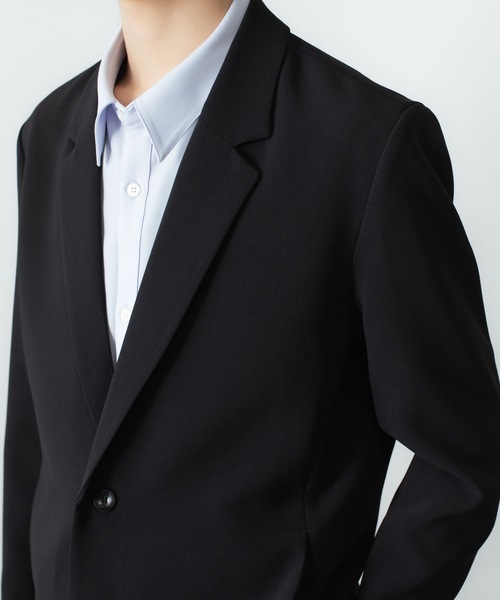 ATTACHMENT（アタッチメント）の「PE ストレッチ ダブルクロス 2B JKT / PE STRETCH DOUBLE CLOTH 2B JKT（テーラードジャケット・メンズ・ライトグレー/ダークブラウン/ブラック・1/3/2/4）」の11枚目の写真
