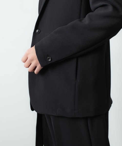 ATTACHMENT（アタッチメント）の「PE ストレッチ ダブルクロス 2B JKT / PE STRETCH DOUBLE CLOTH 2B JKT（テーラードジャケット・メンズ・ライトグレー/ダークブラウン/ブラック・1/3/2/4）」の13枚目の写真