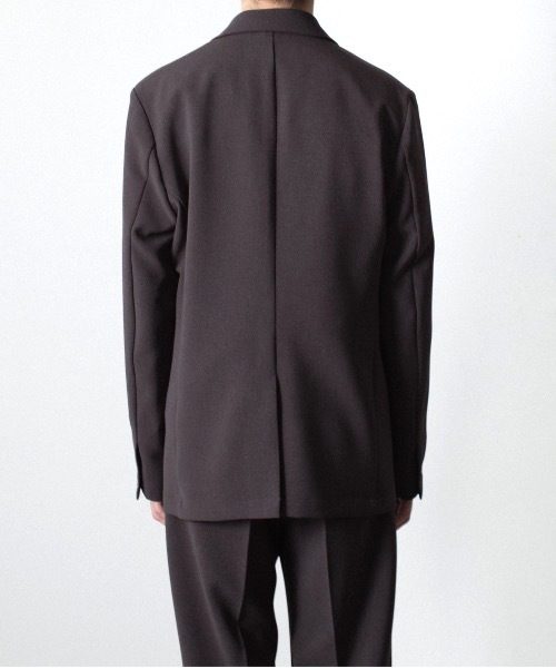 ATTACHMENT（アタッチメント）の「PE ストレッチ ダブルクロス 2B JKT / PE STRETCH DOUBLE CLOTH 2B JKT（テーラードジャケット・メンズ・ライトグレー/ダークブラウン/ブラック・1/3/2/4）」の21枚目の写真