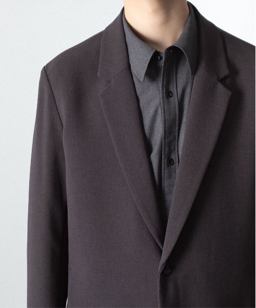 ATTACHMENT（アタッチメント）の「PE ストレッチ ダブルクロス 2B JKT / PE STRETCH DOUBLE CLOTH 2B JKT（テーラードジャケット・メンズ・ライトグレー/ダークブラウン/ブラック・1/3/2/4）」の22枚目の写真