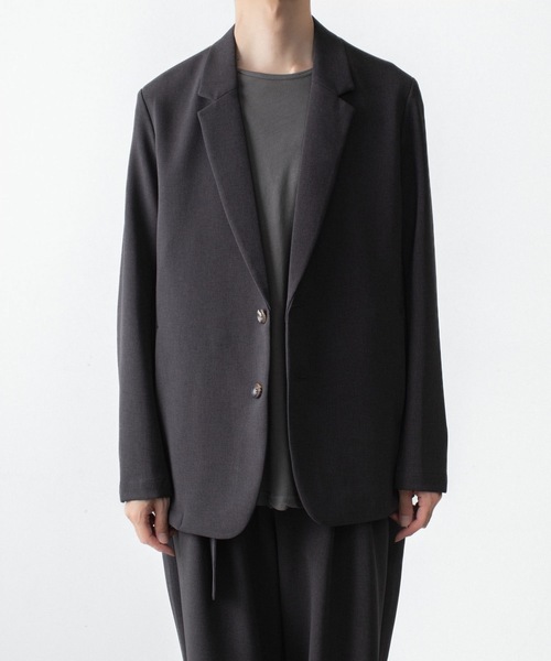 ATTACHMENT(アタッチメント)の「PE ストレッチ ダブルクロス 2B JKT / PE STRETCH DOUBLE CLOTH 2B JKT(テーラードジャケット・メンズ・ライトグレー/ダークブラウン/ブラック・1/3/2/4)」の15枚目の写真