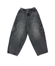 DIG YOUR OWN GRAVE（ディグユアオウングレイブ）の「【DIG YOUR OWN GRAVE】TRIBALDENIM PANTS / 【ディグユアオウングレイブ】 トライバルデニムパンツ（デニムパンツ）」