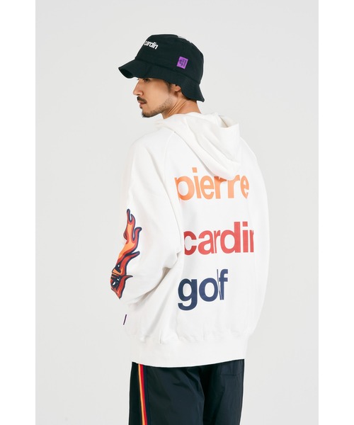pierre cardin golf logodesign fire hoodie/ピエールカルダンゴルフ