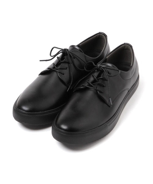 GLOBAL WORK(グローバルワーク)の「らくッションアソートPUスニーカー/598288(その他シューズ・メンズ・ブラウン/グレー系その他6/ライトグレー/グレー/グレー系その他7/ブラック/グレー系その他・MEDIUM/LARGE/SMALL)」の2枚目の写真