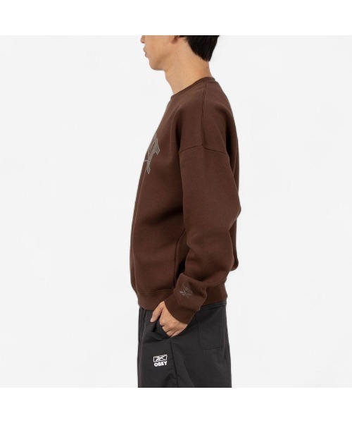 Reebok(リーボック)の「ビッグロゴ クルースウェット / CURTIS VARSITY SWEATSHIRT(スウェット・メンズ・ブラウン/ブラック/ブルー・LARGE/MEDIUM/SMALL/X-LARGE)」の15枚目の写真