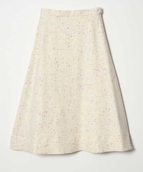 UNITED ARROWS（ユナイテッドアローズ）の「シルクネップ ツイードライク スカート（スカート・レディース・オフホワイト/ブラック・36/34/38）」の8枚目の写真