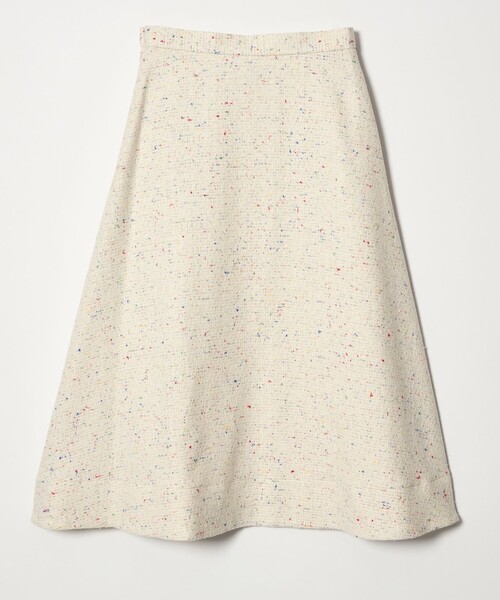 UNITED ARROWS（ユナイテッドアローズ）の「シルクネップ ツイードライク スカート（スカート・レディース・オフホワイト/ブラック・36/34/38）」の7枚目の写真