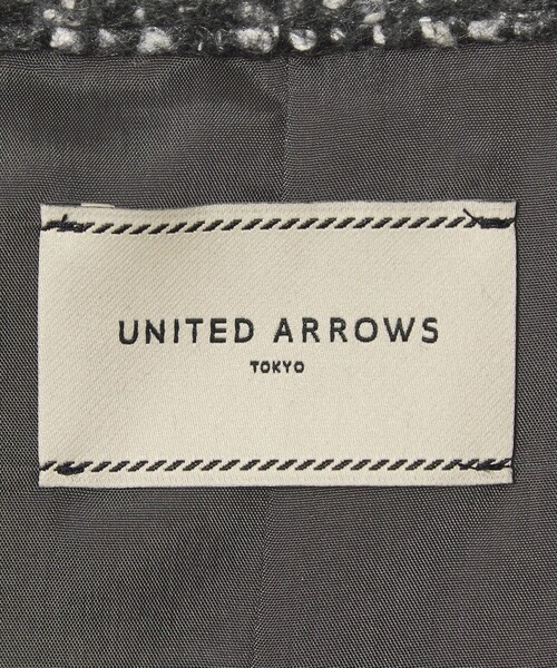 UNITED ARROWS（ユナイテッドアローズ）の「シルクネップ ツイードライク スカート（スカート・レディース・オフホワイト/ブラック・36/34/38）」の4枚目の写真