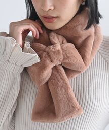 rps | リボンフェイクファーマフラー(マフラー)