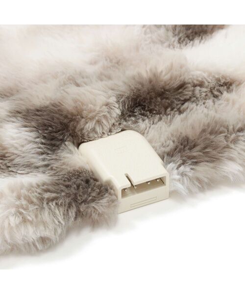 セール】ヒーター付きブランケット グレー（生活家電）｜Francfranc