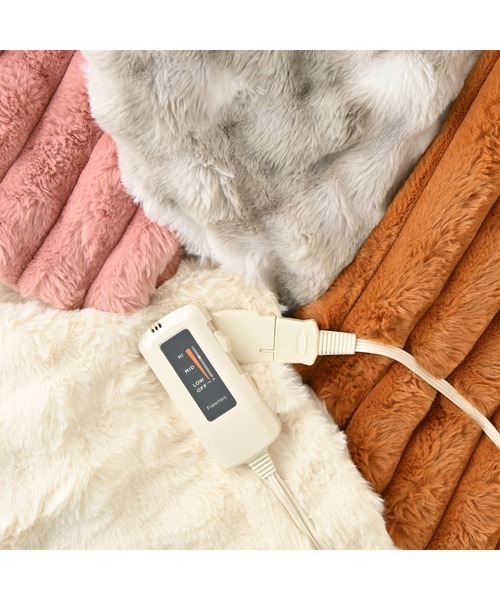 ヒーター付きブランケット グレー（生活家電）｜Francfranc（フラン