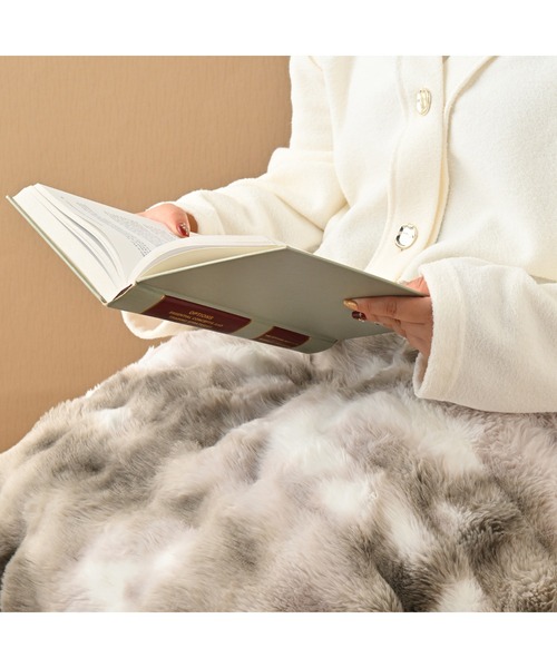 ヒーター付きブランケット グレー（生活家電）｜Francfranc（フラン