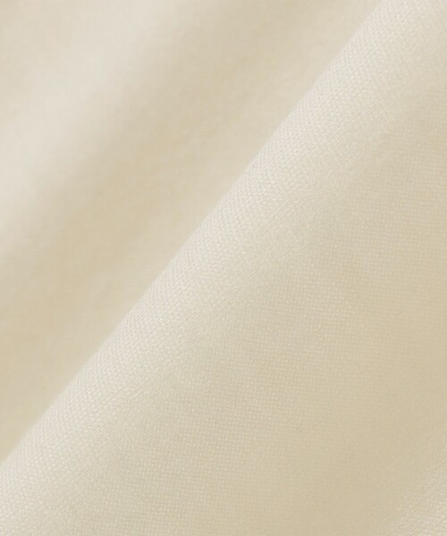SHIPS(シップス)の「assiette:〈手洗い可能〉ウォッシャブル ウール カットソー(Tシャツ/カットソー・レディース・ブラウン/オフホワイト/ダークグレー・ONE SIZE)」の4枚目の写真