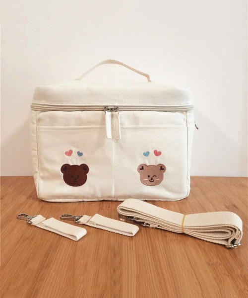 BACKYARD FAMILY（バックヤードファミリー）の「ベビーカー バッグ pmybag9512（ベビーカー/ベビーカー用品・レディース・ホワイト系その他3/オリーブ/ホワイト系その他5/ホワイト系その他6/ホワイト系その他2/ホワイト系その他4/ホワイト系その他・FREE）」の3枚目の写真