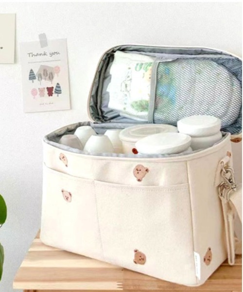 BACKYARD FAMILY（バックヤードファミリー）の「ベビーカー バッグ pmybag9512（ベビーカー/ベビーカー用品・レディース・ホワイト系その他3/オリーブ/ホワイト系その他5/ホワイト系その他6/ホワイト系その他2/ホワイト系その他4/ホワイト系その他・FREE）」の17枚目の写真