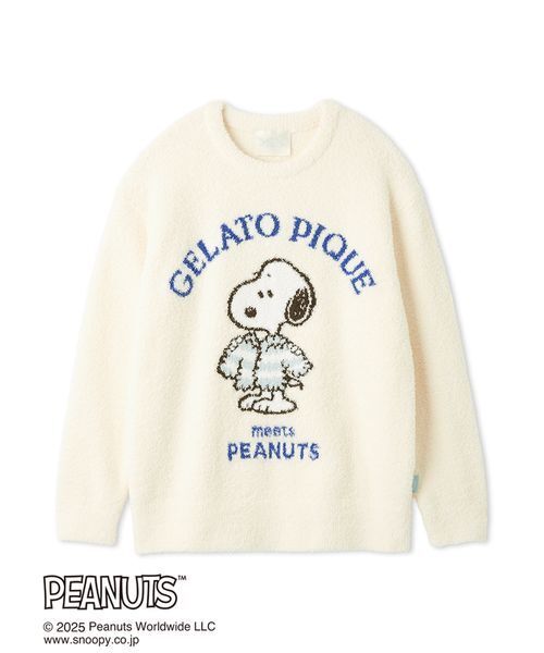PEANUTS】オリジナルアート ジャガードプルオーバー（ルームウェア