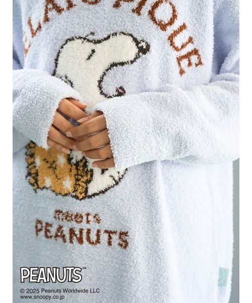 セール】【PEANUTS】オリジナルアート ジャガードプルオーバー（ルーム
