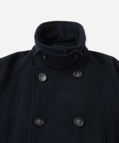 Saturdays NYC(サタデーズ ニューヨークシティ )の「Soichi Peacoat(ピーコート・メンズ・ダークブラウン/ネイビー・M/L)」の8枚目の写真
