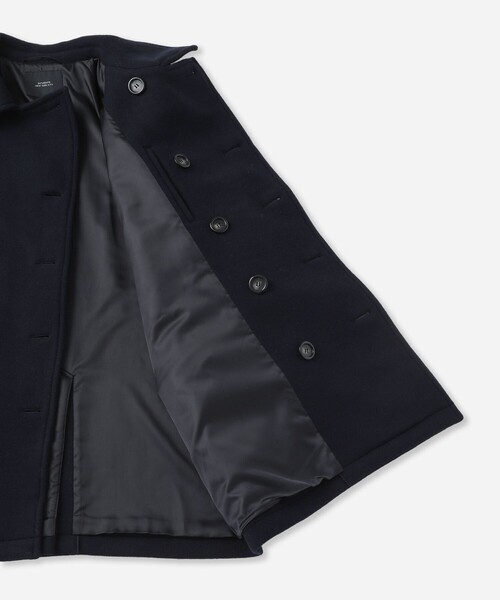 Saturdays NYC(サタデーズ ニューヨークシティ )の「Soichi Peacoat(ピーコート・メンズ・ダークブラウン/ネイビー・M/L)」の10枚目の写真