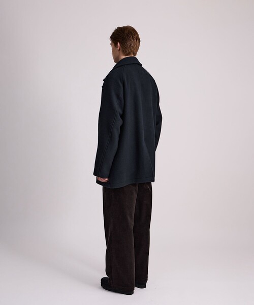 Saturdays NYC(サタデーズ ニューヨークシティ )の「Soichi Peacoat(ピーコート・メンズ・ダークブラウン/ネイビー・M/L)」の14枚目の写真