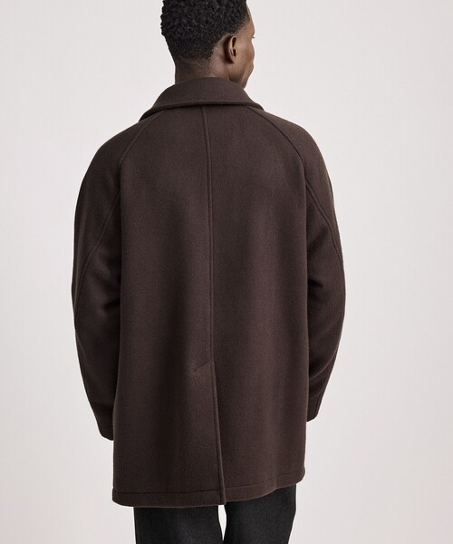 Saturdays NYC(サタデーズ ニューヨークシティ )の「Soichi Peacoat(ピーコート・メンズ・ダークブラウン/ネイビー・M/L)」の18枚目の写真